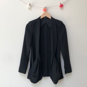 Express Boyfriend Blazer Black